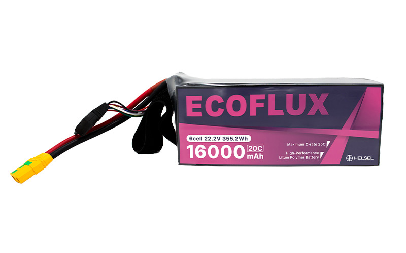 ¾Ë¾¾¹ðÅ© ECOFLUX 16000mah 22.2V 20C ¸®Æ¬Æú¸®¸Ó ¹èÅ͸® - XT90 2