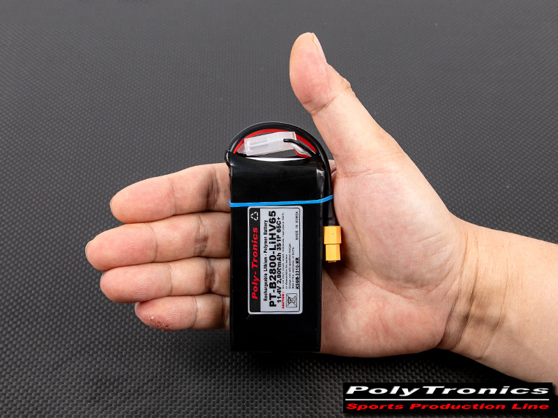 ¾Ë¾¾¹ðÅ© PT-B2800-LiHV65-3S PT-B2800-LiHV65 (11.4V, 3S1P, 65C+) ¸®Æ¬Æú¸®¸Ó ¹èÅ͸® - XT60 3