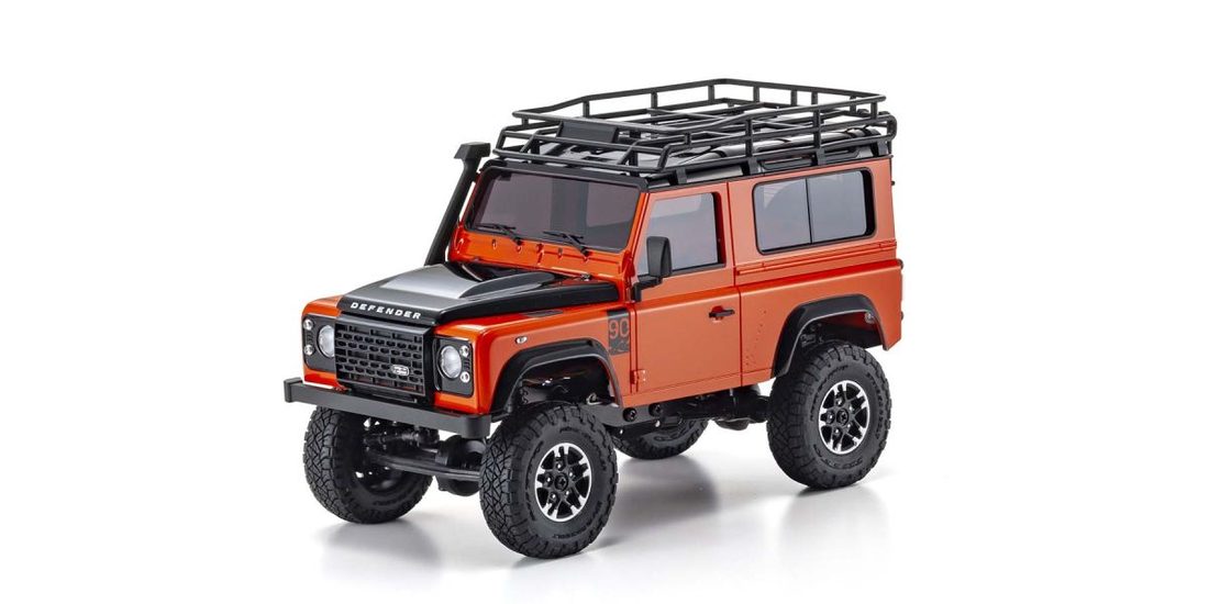 �˾���ũ KY32531MO [KYOSHO] MX-01 r/s Land Rover Defender 90 Orange 3