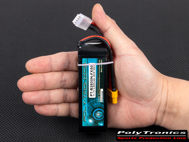 �˾���ũ PT-B2800_FX50_3 PT-B2800N-FX50 (11.1V, 3S1P, 50C+) ��Ƭ������ ���͸� - XT60 3