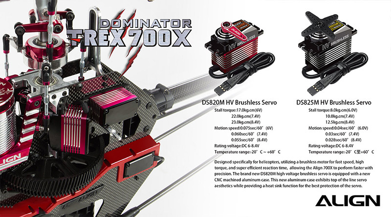 �˾���ũ RH70E23XW [ALIGN] T-Rex700X Dominator Super Combo 12