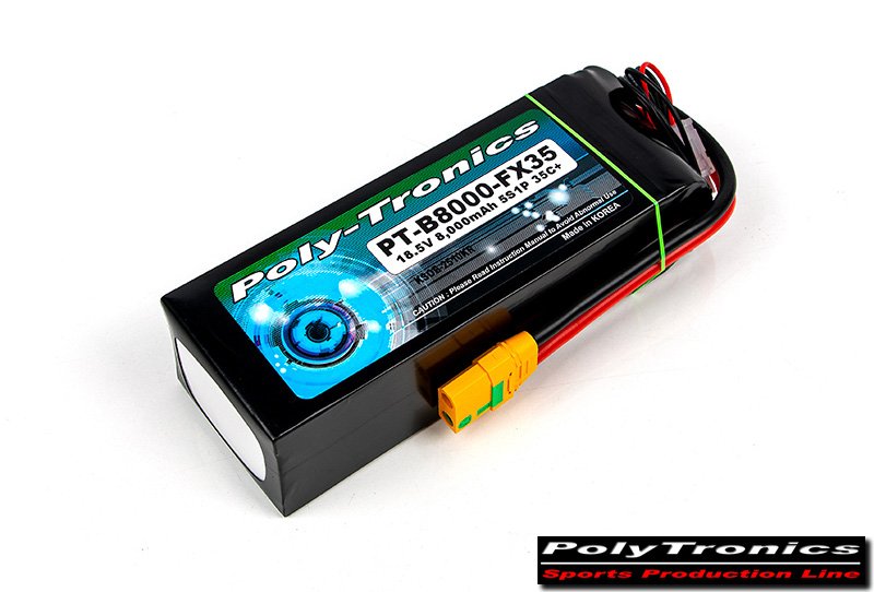 �˾���ũ PT-B8000-FX35_5 PT-B8000-FX35 (18.5V, 5S1P, 35C /JST-XT/XT90S) ��Ƭ������ ���͸� - XT90 ��Ƽ����ũ 2