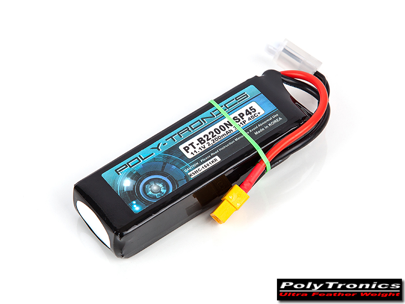 ¾Ë¾¾¹ðÅ© PT-B2200-SP45-3S PT-B2200N-SP45 (11.1V, 3S1P, 45C+/JST-XT) ¸®Æ¬Æú¸®¸Ó ¹èÅ͸® - XT60 2
