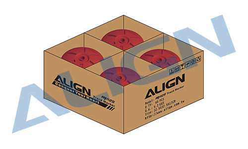 �˾���ũ M425024XRW [ALIGN] MR25 Ground Track Marker - RED(60 Set) 3