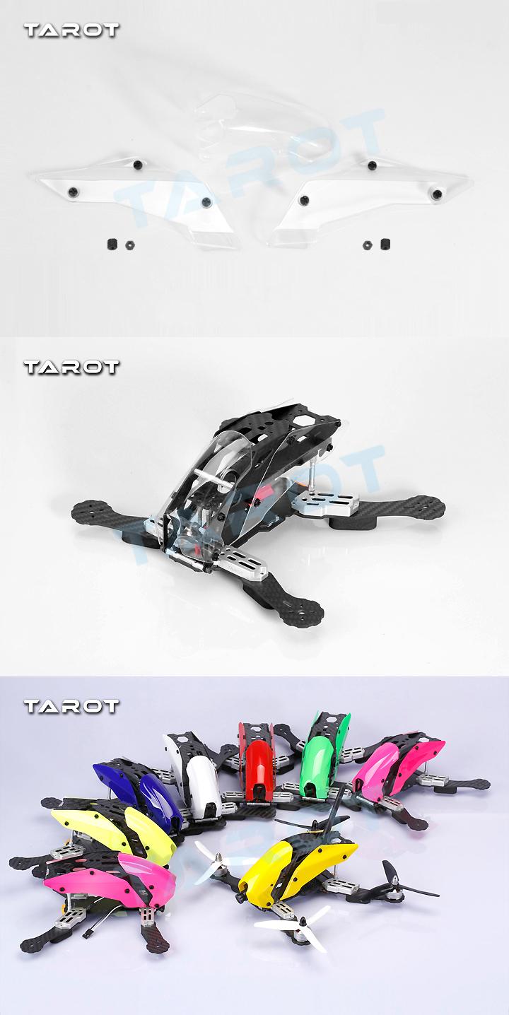 �˾���ũ TL250T08 [TR] 250C/H, 280C/H FPV Racer Canopy (Clear) 3