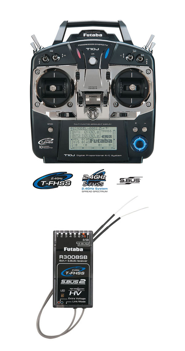 �˾���ũ FT-T10J [Futaba] ��Ÿ�� T10J 10ä�� ������ 2.4GHz ������ S-FHSS ��� (R3008SB ���ű�����) 1