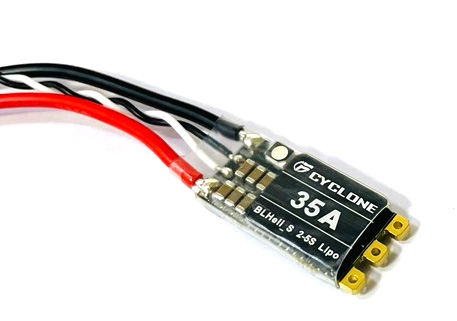 �˾���ũ Cyclone-35A [CY] Cyclone 35A BLHeli_S ���̽� ��� ���ӱ� ESC (2S~5S) 1
