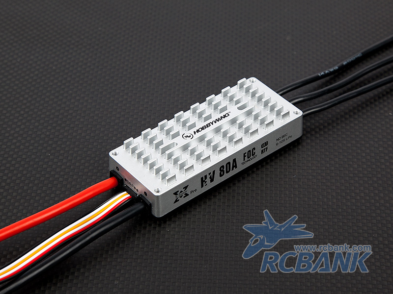 �˾���ũ HBW-FOC80A-6G2 [HOBBYWING] Sine-Wave ESC(80A/HV) for Xrotor6(6215) Motor (G1/G2 ����) 2