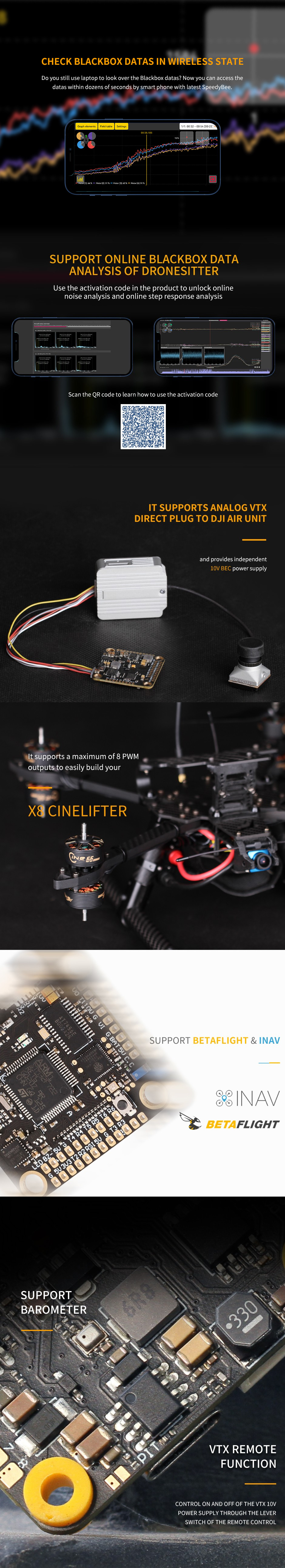 �˾���ũ  [T-MOTOR] F7 Pro Full Function 3030 �ö���Ʈ ��Ʈ�ѷ� (Wifi & Bluetooth) 2