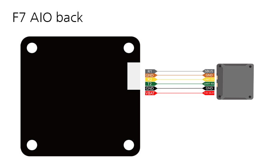 �˾���ũ  T-motor F7 35A ���ο� ���� (MPU6500) 3