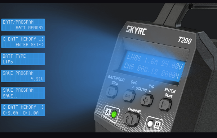 �˾���ũ SK-100155-02 [SKYRC] T200 ��� ������ ������ 200W 12A AC/DC �Է� - KC���� 18
