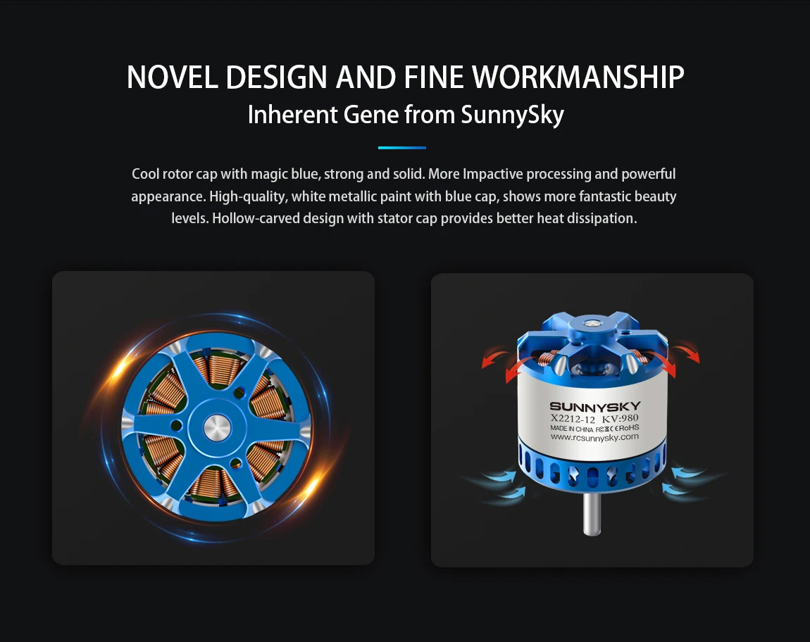 �˾���ũ X221298-3 [SUNNYSKY] X2212 1250KV III �귯������ ���� 4