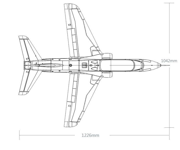 �˾���ũ FMS099P [FMS] 1042mm ��ȣũ EDF 80mm Jet PNP (����, ���ӱ�, ����, ��Ʈ���� ����) 6
