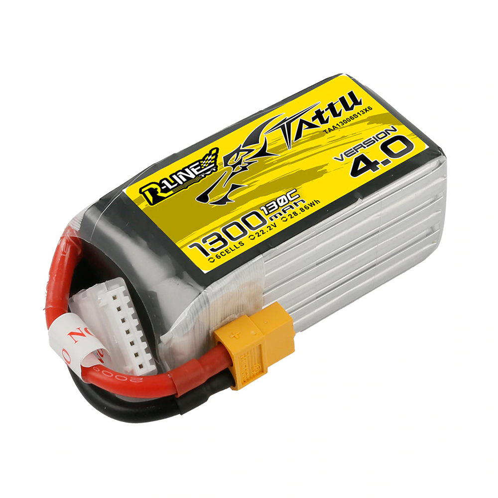 �˾���ũ  [TATTU] Ÿ�� R-Line 4.0 22.2V 1300mah 130C ��Ƭ������ ���͸� - XT60 1