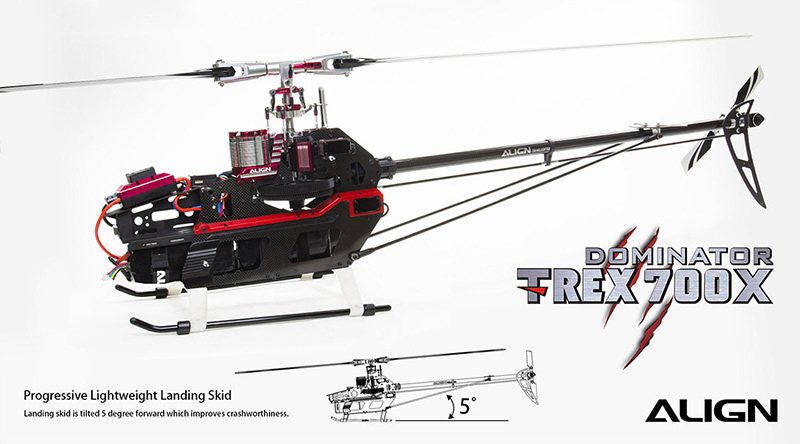 �˾���ũ RH70E23XW [ALIGN] T-Rex700X Dominator Super Combo 5