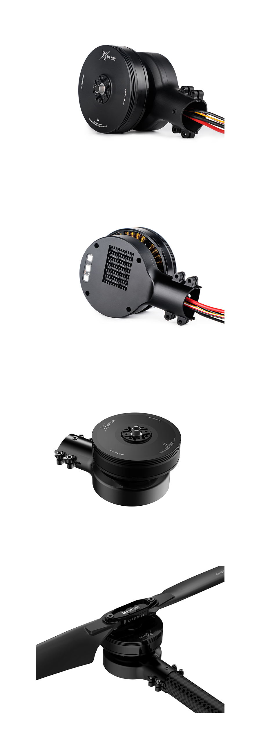 �˾���ũ  [T-MOTOR] XU8-X KV100 �ϼ�Ʈ (CW, CCW set) (�����Ǹ�) 8