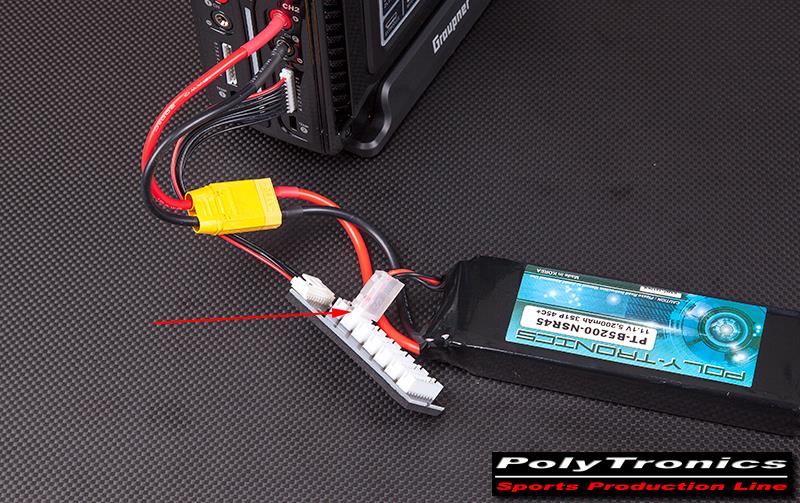 �˾���ũ PT_1300_ECO55_3S PT-B1300N-ECO60 (11.1V, 3S1P, 60C+/JST-XT) ��Ƭ������ ���͸� - XT60 6