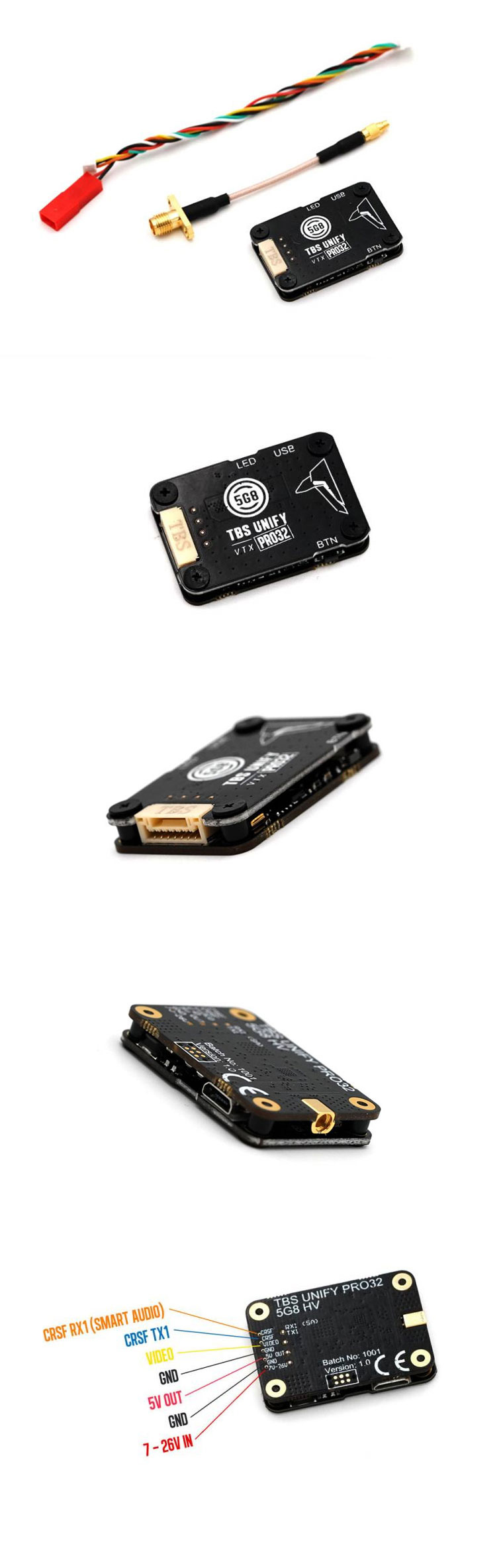 �˾���ũ  [TBS] �������� ����32 5G8 HV - 5.8Ghz ����۽ź���/MMCX����/����Ʈ ������ 1