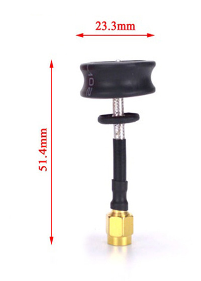 �˾���ũ SRAN-012 [RTS] 5.8Ghz Pagoda SMA (Pin type) Antenna (Short/RHCP) - �����⼺ ���׳� 2