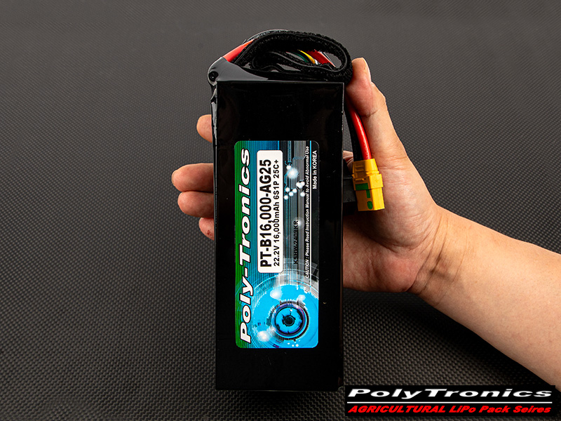 �˾���ũ PT-B16K-AG25-6S-XT90 PT-B16000-AG20 (22.2V, 6S1P, 25C+/D.C/XT90) ��Ƭ������ ���͸� - XT90 3