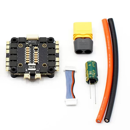 �˾���ũ MA-55ESC [MicoAir] ���ڿ��� AM32 4in1 55A ESC ���ӱ� 1