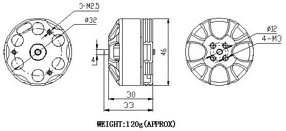 �˾���ũ HP4108 [RCTimer] HP4108-380KV ��п� �귯������ ���� 1