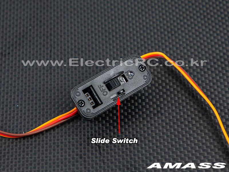�˾���ũ SRCS-022 [Amass] ���ű�� LED ���÷��� ������ ��� ��Ƽ RC ����ġ (6~12V) 1