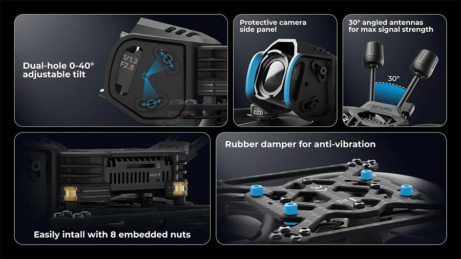 �˾���ũ  BETAFPV Pavo20 PRO ll ����������(ELRS, DJI O4 )