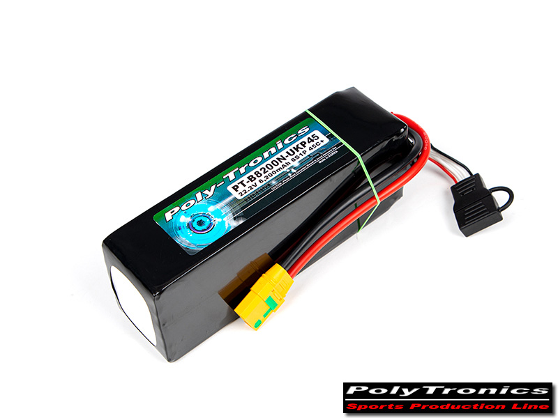 ¾Ë¾¾¹ðÅ© PT-B8200-UPK45-6 PT-B8200-UKP45 (22.2V, 6S1P, 45C+/XT90S) ¸®Æ¬Æú¸®¸Ó ¹èÅ͸® - XT90 ¾ÈƼ½ºÆÄÅ© 2