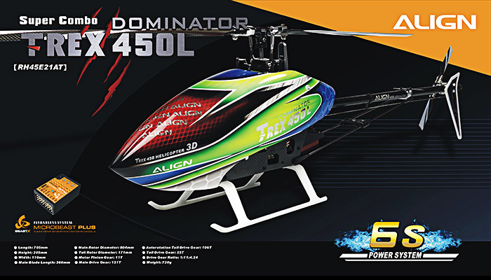 �˾���ũ RH45E21XW [ALIGN] T-Rex450L DOMINATOR Super Combo(6S/BeastX Edition) - ����, ���ӱ�, ����, ����ũ�κ�Ʈ ���̷� ���� 1