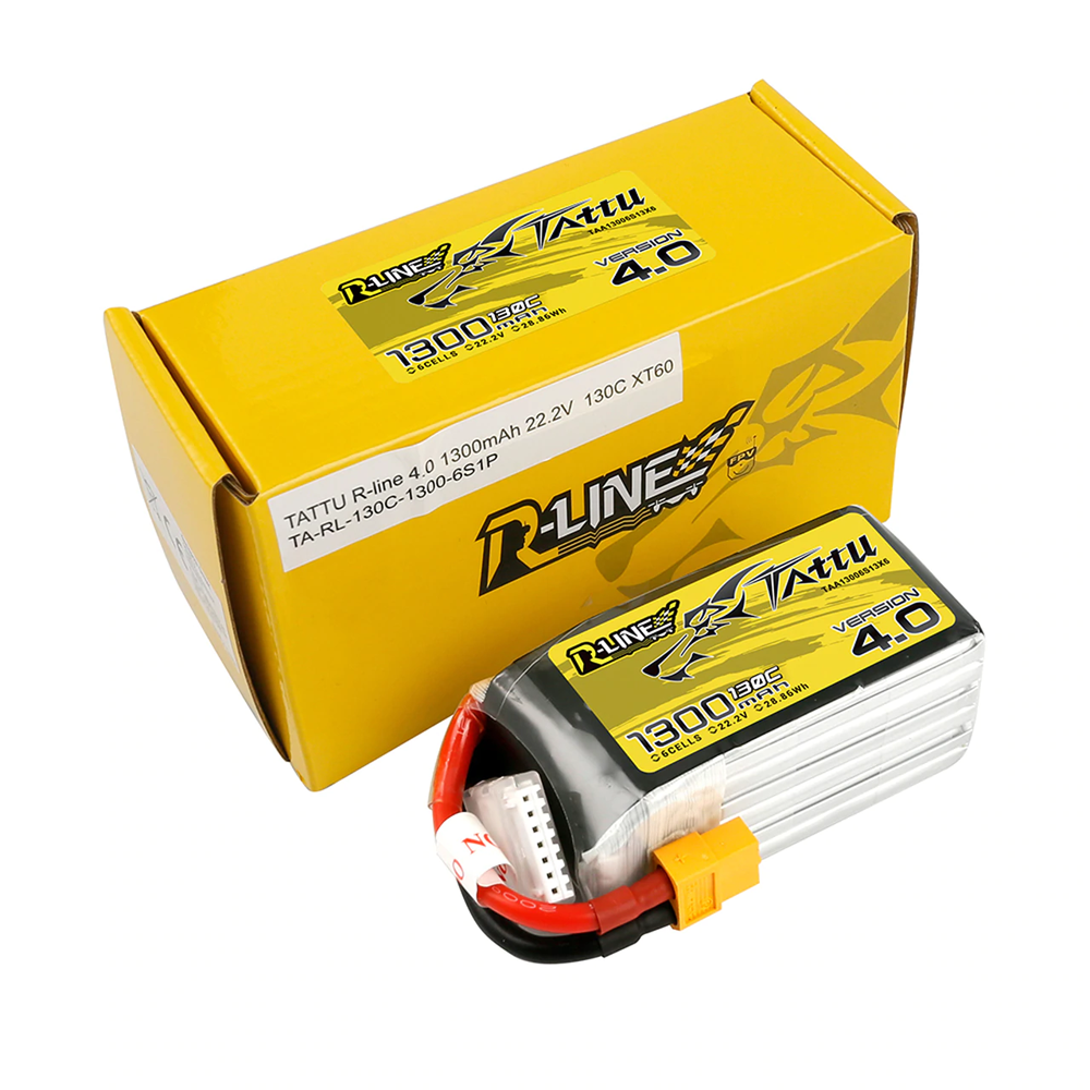�˾���ũ  [TATTU] Ÿ�� R-Line 4.0 22.2V 1300mah 130C ��Ƭ������ ���͸� - XT60 4