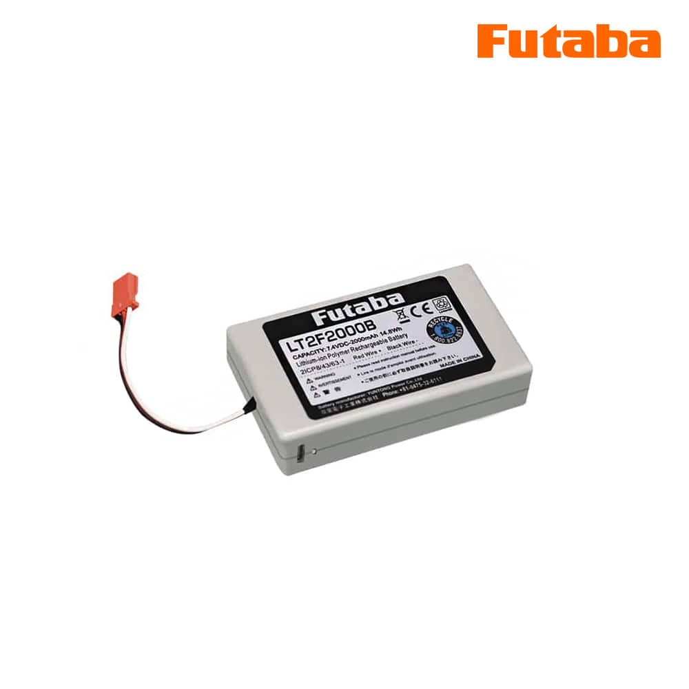 �˾���ũ LT2F2000B [Futaba] ��Ÿ�� T16iZ, T16iZS ������� 7.4V 2000mah ��Ƭ������ ���͸� 1