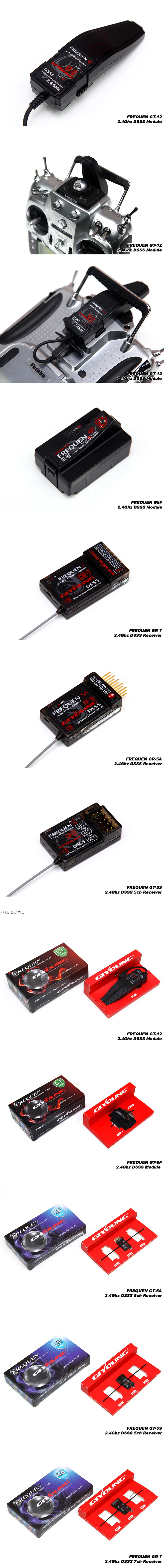 �˾���ũ GT-12 [GY] GT-12 (2.4GHz - D.S.S.S Module Set) for Futaba T-12GH/12Z/T14MZ 1