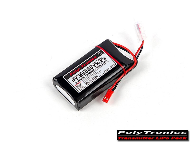�˾���ũ PT-B3000N-2S-JST PT-B3000TX-2S (7.4V/Universal) ��Ƭ������ ���͸� - JST 1