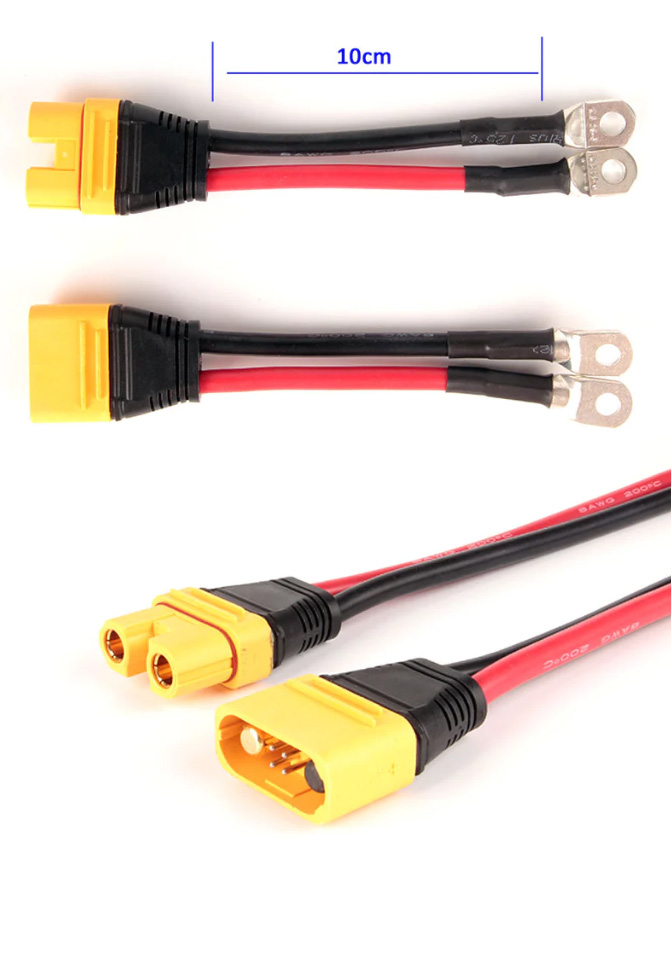 [�˾���ũ] ���� [Holybro] Ȧ����� PDB 300A �� AS150U ���� ���̺� (AWG8, 10cm) 1