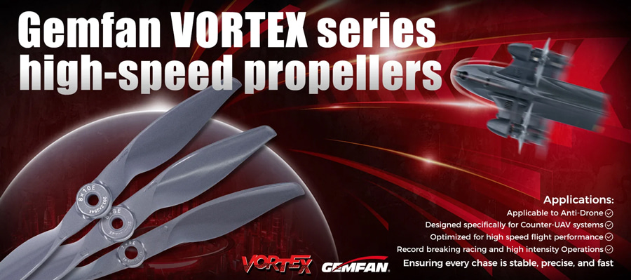 �˾���ũ  Gemfan Vortex 13X6.5E ��ȿ�� ���Ϸ� �����緯 (1��, ������) 1