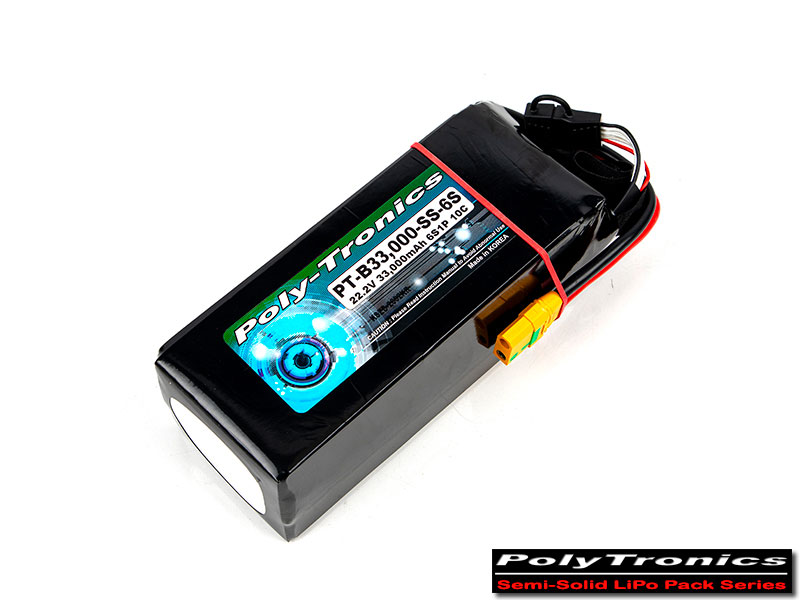 �˾���ũ PT-B33000_SS-6S [HYBRID] PT-B33000-SS-6S (22.2V/6S1P /XT90-S/Semi-Solid) �ݰ�ü ���͸� 3