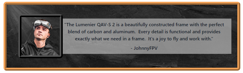�˾���ũ  ��޴Ͼ� QAV-S 2 JohnnyFPV SE 5��ġ ������Ŷ 1