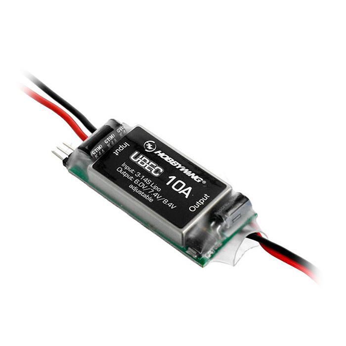 �˾���ũ 30608000 [HOBBYWING] UBEC 10A ���ַ����� V1 (3S~14S �Է�/6~8.4V ���)  1