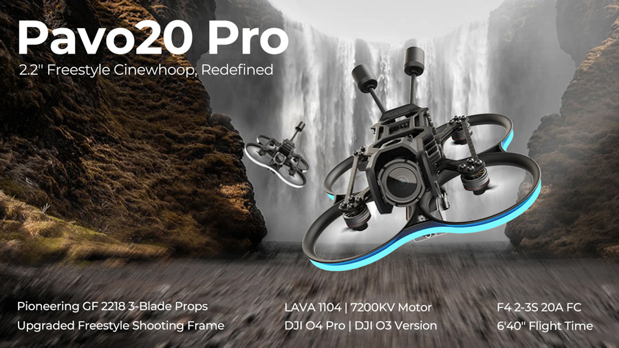 �˾���ũ  BETAFPV Pavo20 PRO ����������(ELRS, DJI O4 PRO) 1