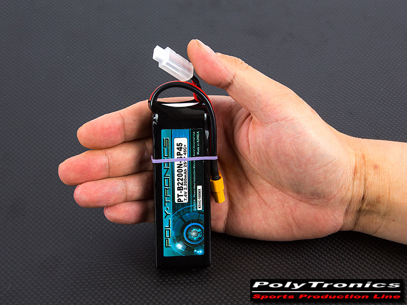 �˾���ũ PT-B2200_SP45_2S PT-B2200N-SP45 (7.4V, 2S1P, 45C+) ��Ƭ������ ���͸� - XT60 2