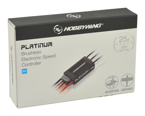 �˾���ũ 30204200 [HOBBYWING] �÷�Ƽ�� ���� V4 25A �귯������ ���ӱ� 2