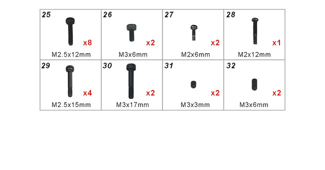 �˾���ũ HB40Z003XXW [ALIGN] TB40 Screw Parts 3