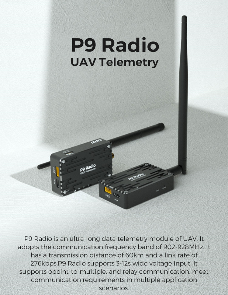 �˾���ũ  [CUAV] �Ƚ�ȣũ P9 �ڷ���Ʈ�� ��� Pixhawk P9 Radio Telemetry 60km - ���Ŵ��� 2