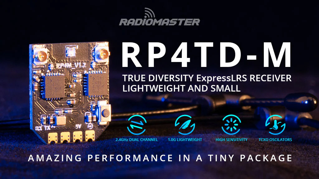 �˾���ũ  ���������� RP4TD-M ELRS 2.4GHz ���̹���Ƽ ���ű� 2