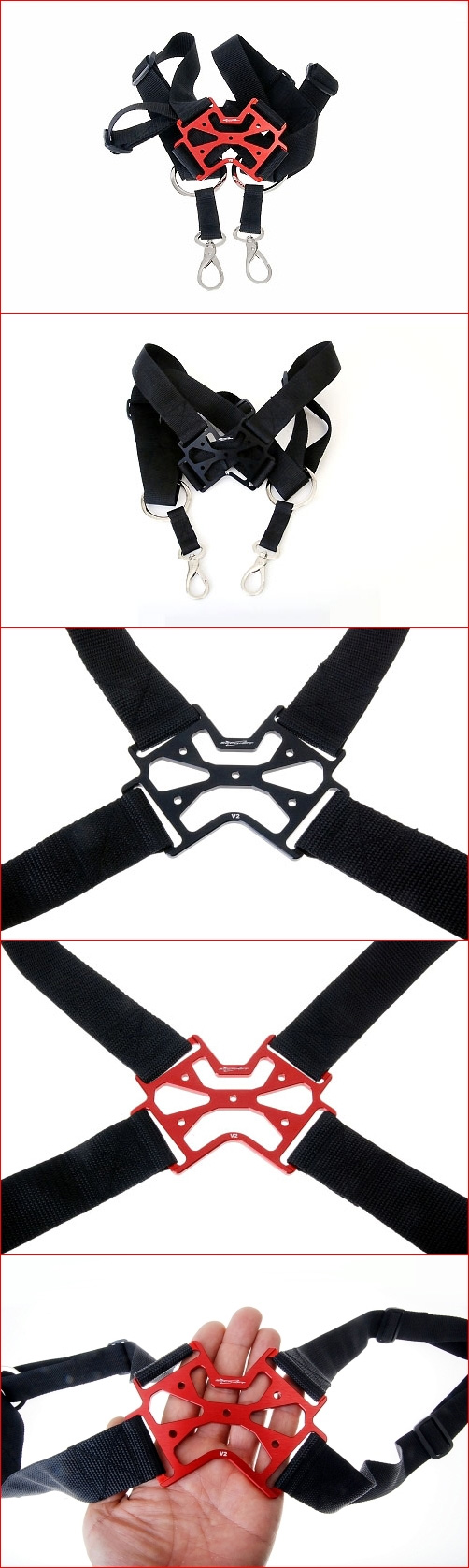 �˾���ũ P0000BCV [Secraft] Neck strap Double V2 - ����, ���� ���� ���� 1