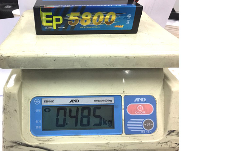 �˾���ũ  [EP POWER] 14.8V 5800mah 100C ��Ƭ������ ���͸� �ϵ����̽� - �� ���� 5