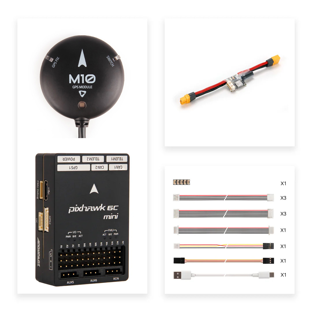 �˾���ũ HL-11079 [Holybro] Ȧ����� �Ƚ�ȣũ 6C �̴� B + PM02 V3 �Ŀ���� + M10 GPS 1