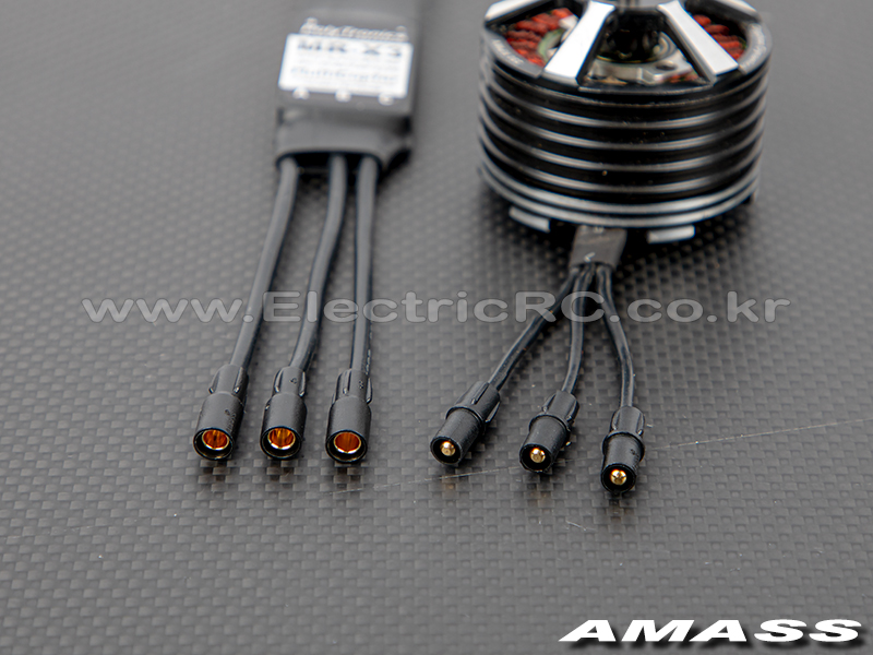 �˾���ũ AM-SH40U [Amass] SH40U 3Pin Connector for Motor + ESC(G4.0/6 Pair) 4