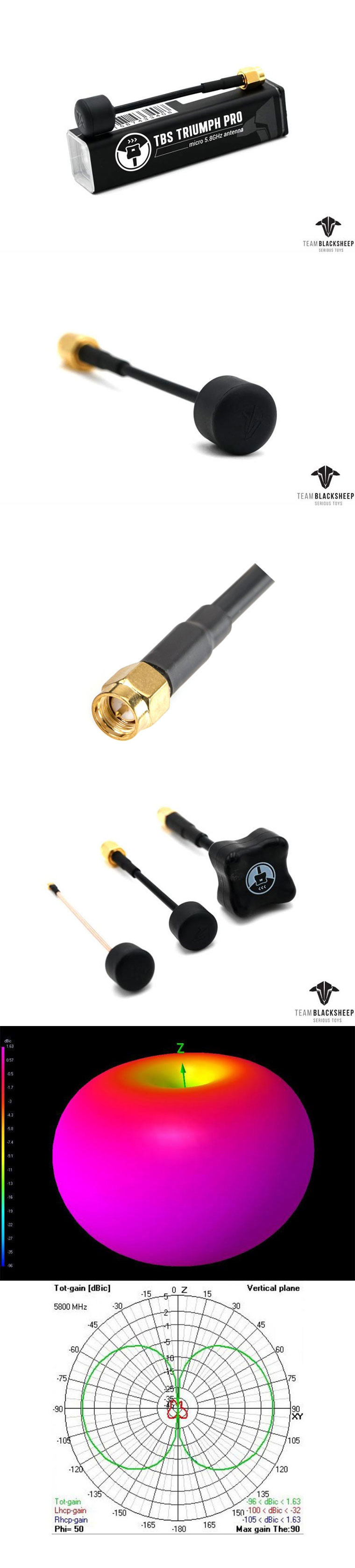�˾���ũ TBS_TP_SMA [TBS] Ʈ���̾��� ���� 5.8GHz ���׳� (SMA) 1